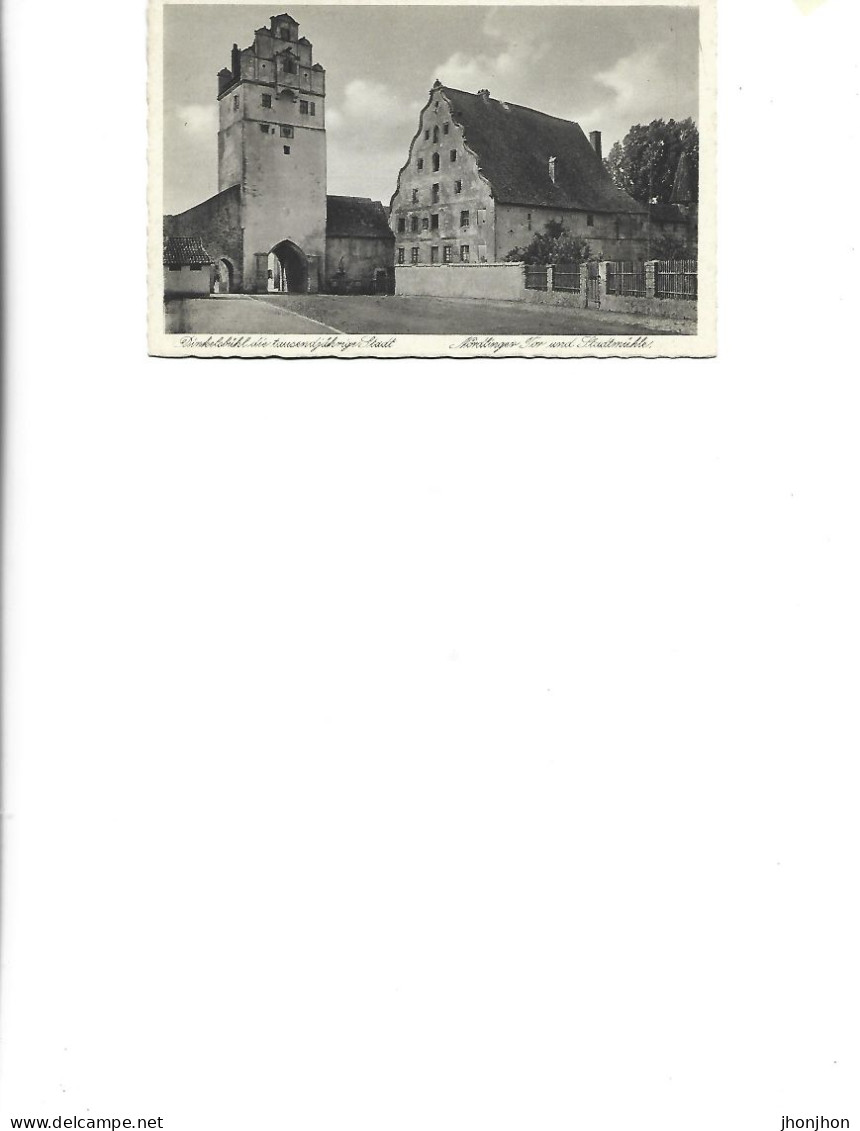 Germany - Postcard Unused -  Dinkelsbühl, The Thousand-year-old City - Nördlinger Tor And Town Mill - Dinkelsbuehl
