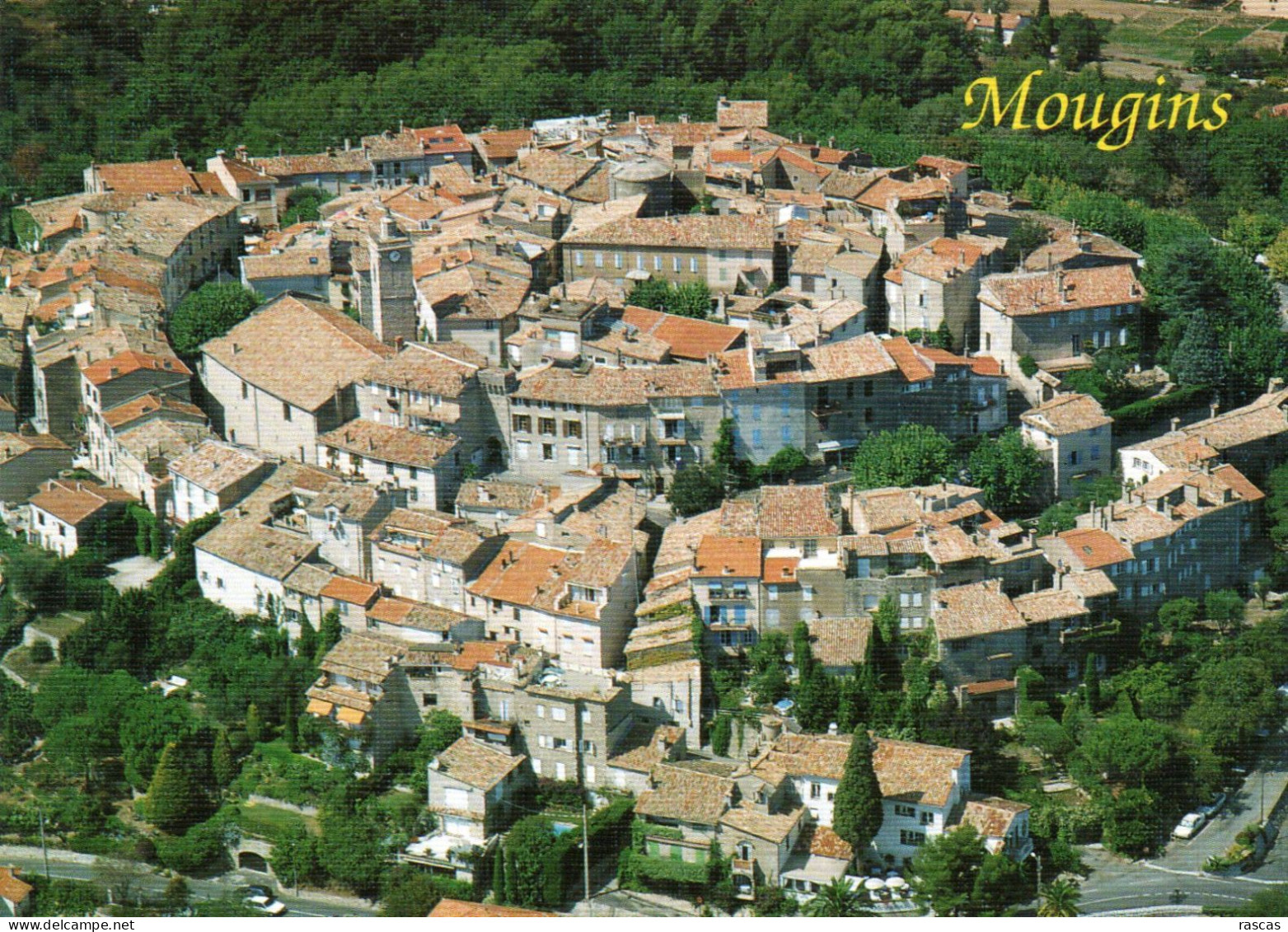 CPM - R - ALPES MARITIMES - MOUGINS - VUE DU CIEL - Mougins