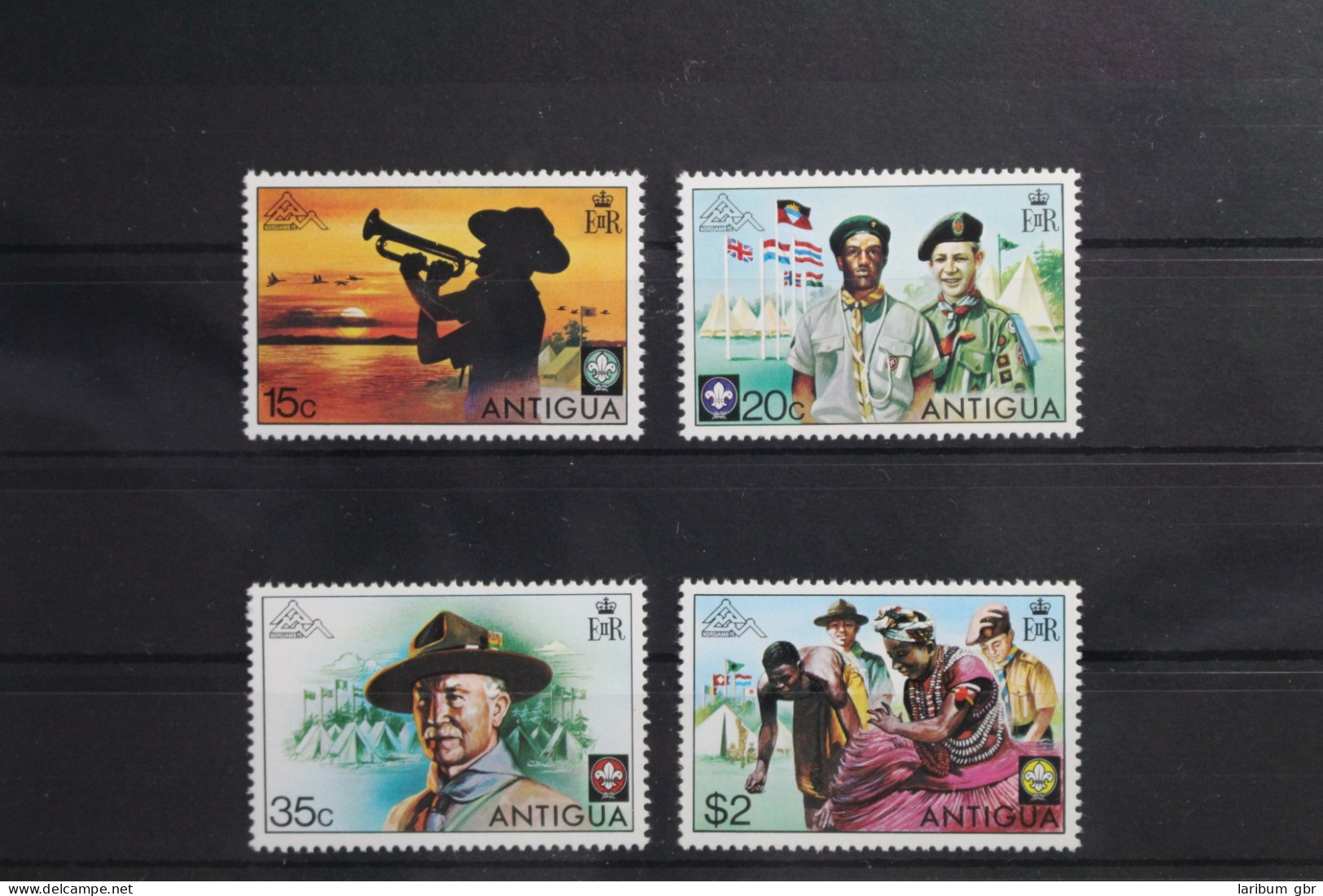 Antigua Und Barbuda 377-380 Postfrisch #UW120 - Antigua And Barbuda (1981-...)