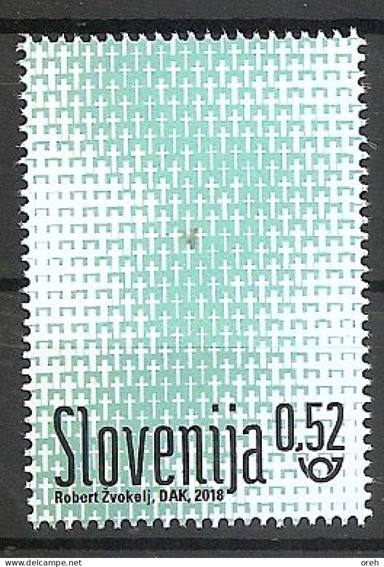 SLOVENIA,,SLOWENIEN 2018,CENTENARY OF THE FIRST  WORLD WAR,WW1,,THE ISONZO FRONT,MNH - WW1