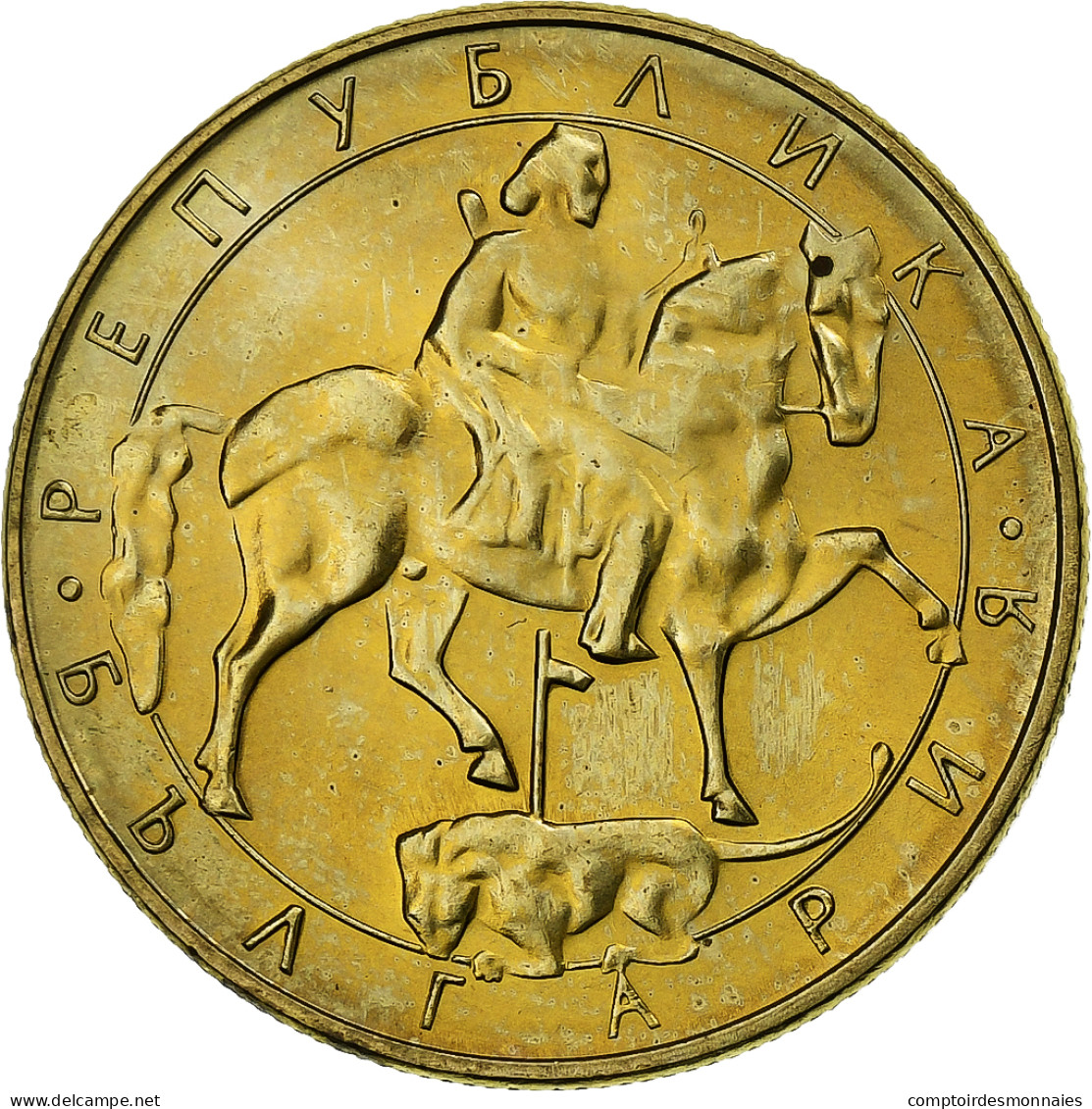 Bulgarie, 5 Leva, 1992, Nickel-Cuivre, SPL, KM:204 - Bulgarien