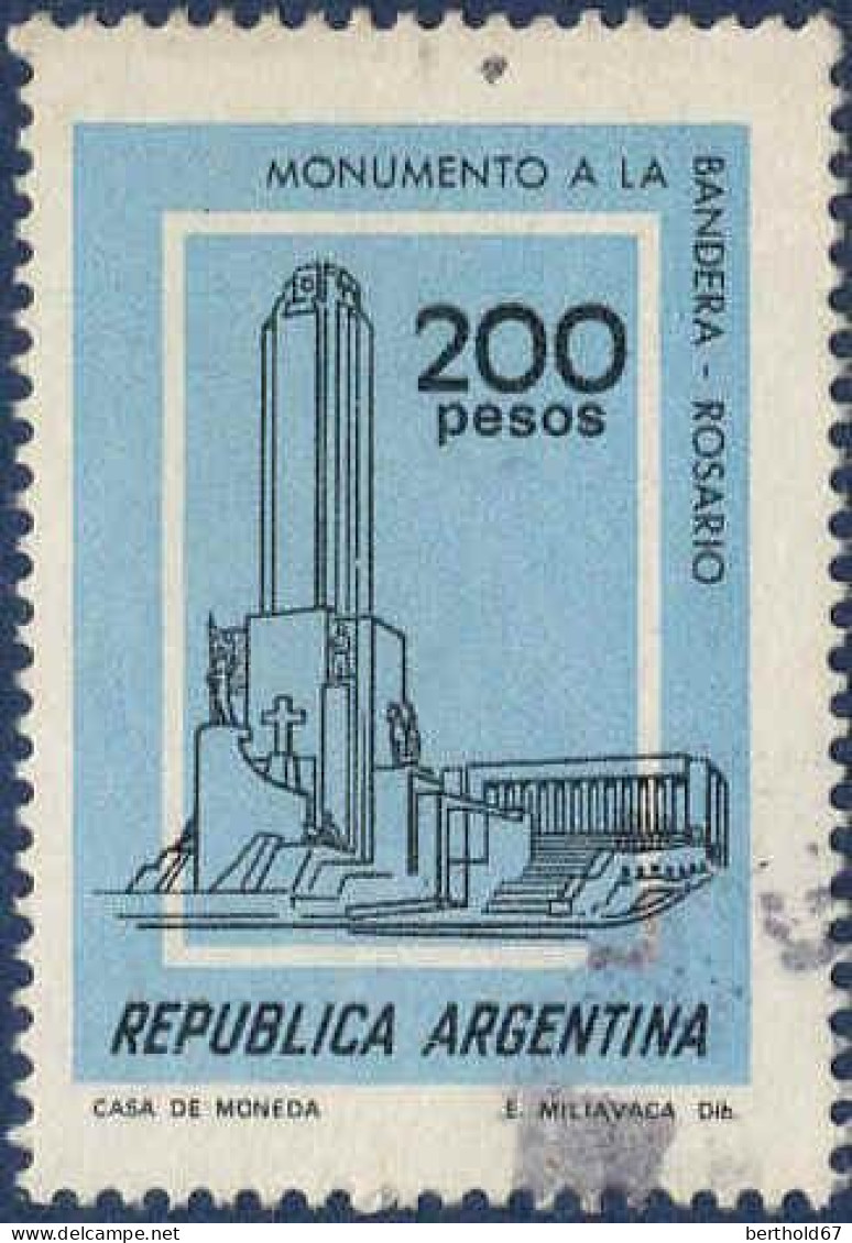 Argentine Poste Obl Yv:1168 Mi:1394x Monumento De La Bandera Rosario (cachet Rond) - Used Stamps
