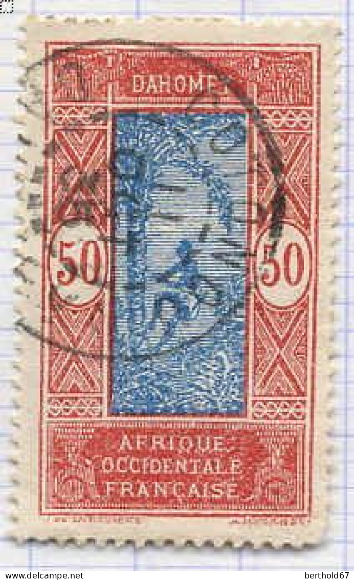 Dahomey Poste Obl Yv: 74 Mi:74 Ceuillette De Dattes (TB Cachet à Date) - Used Stamps