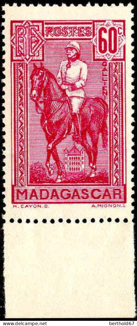 Madagascar Poste N** Yv:216 Mi:232 Général Gallieni Bord De Feuille - Neufs