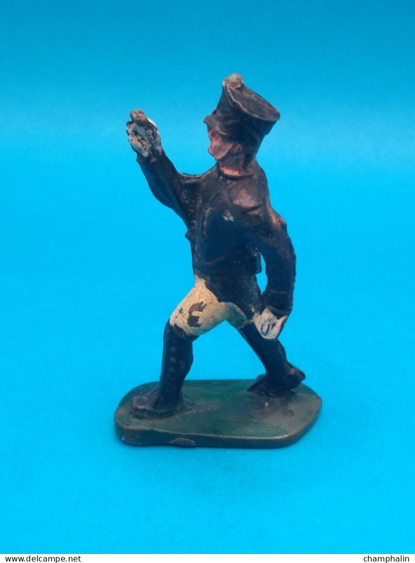 Figurine Plastique Soldat Marque à Identifier - Armée Militaire Guerre Napoléon - Voir état - Army