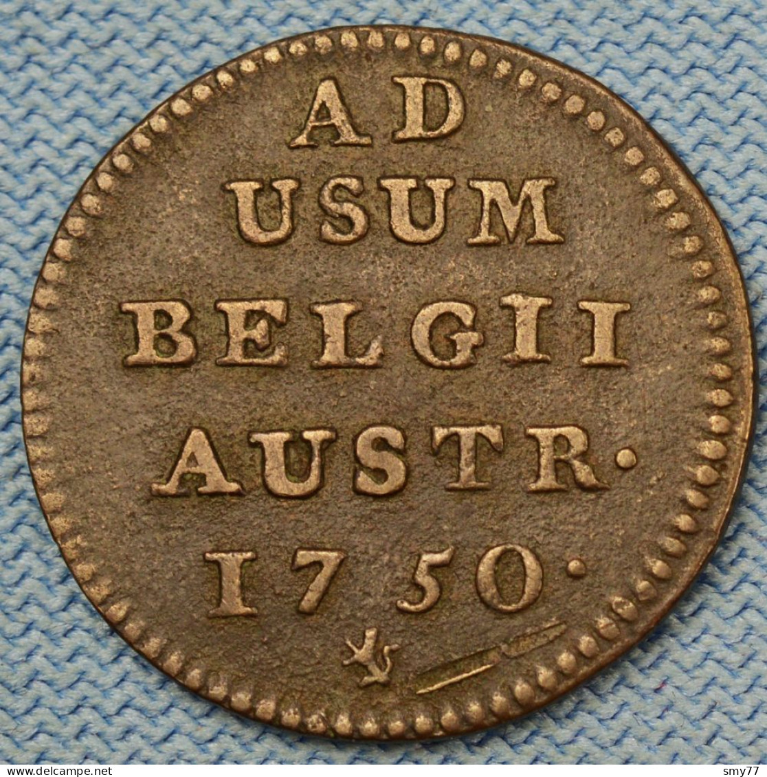 Pays-Bas Autrichiens / Belgique • 1 Liard  1750 • Maria Theresia • Oord / Austrian Netherlands / Belgium • [24-525] - 1714-1794 Austrian Netherlands