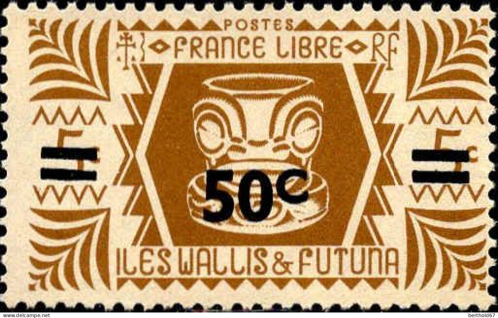 Wallis & Futuna Poste N** Yv:148/155 Série De Londres Nv.val.en Surcharge - Ungebraucht