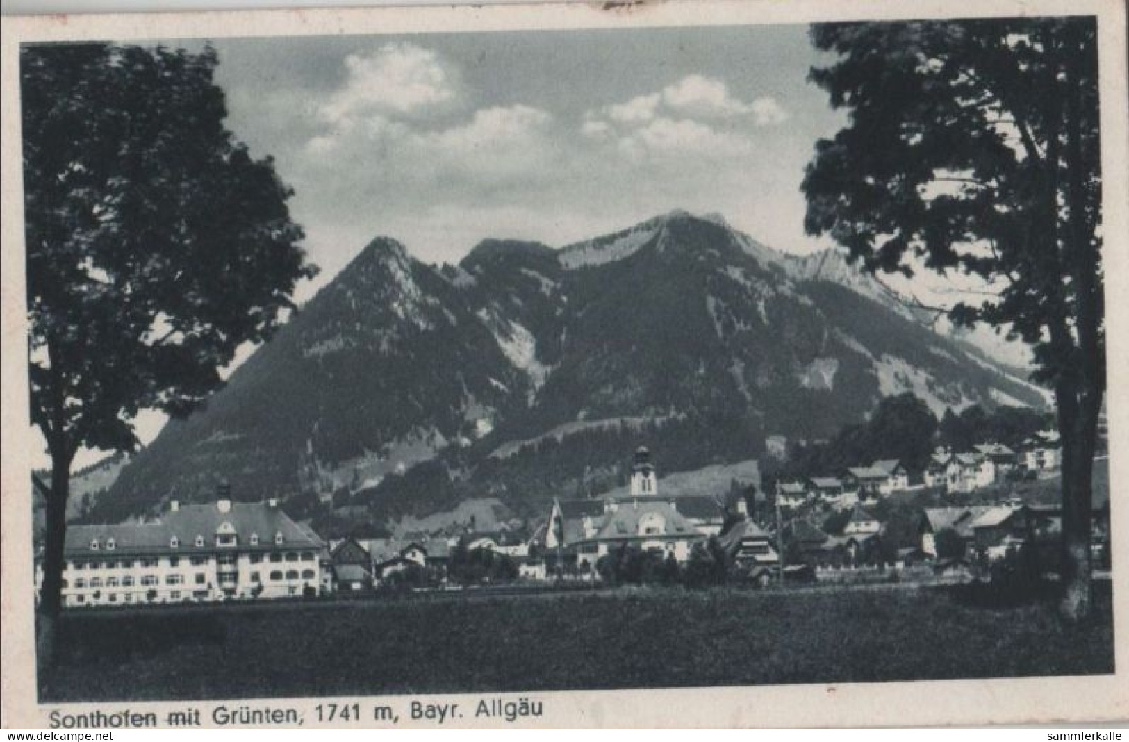 60383 - Sonthofen - Mit Grünten - Ca. 1940 - Sonthofen