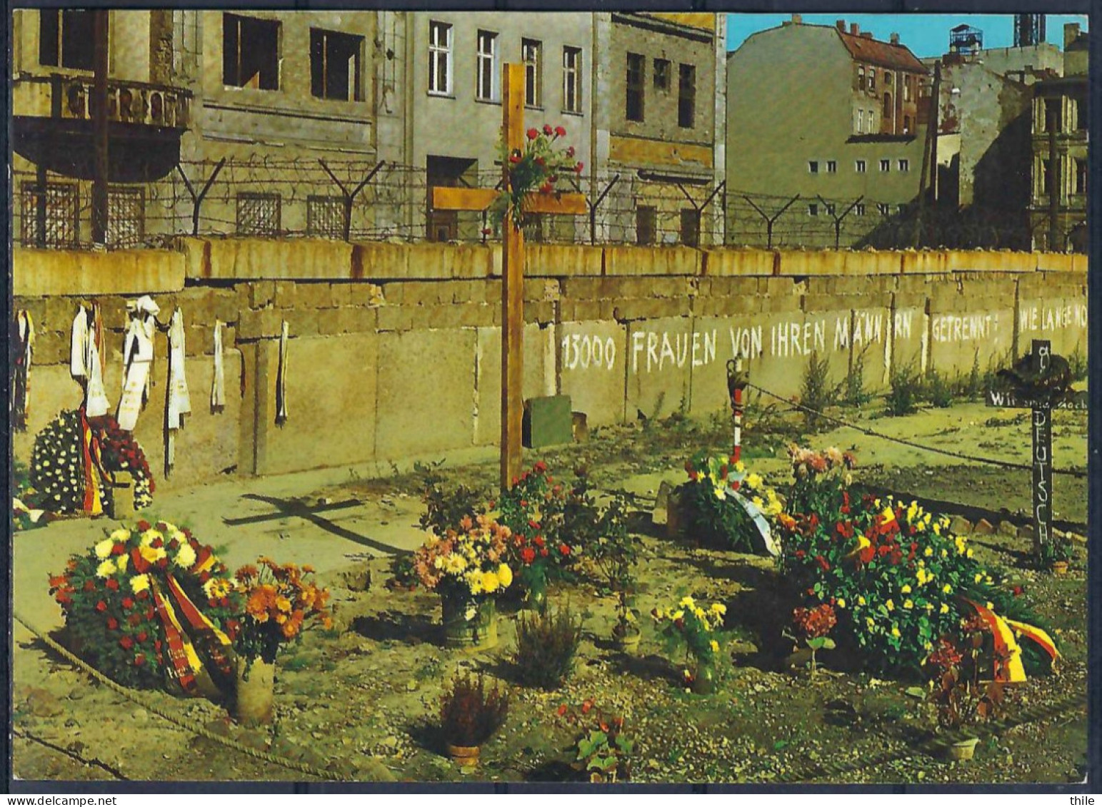 BERLIN - Mahnmal Peter Fechter Am Checkpoint Charlie - Memorial Peter Fechter At Checkpoint Charlie - Berlijnse Muur