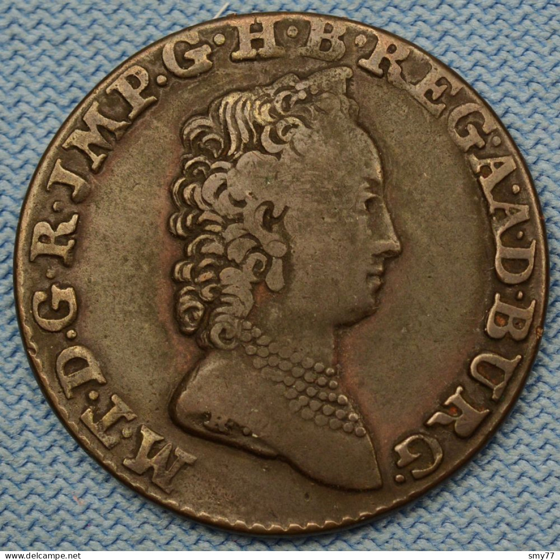 Pays-Bas Autrichiens / Belgique • Double Liard  1750 • Maria Theresia • Oord / Austrian Netherlands / Belgium • [24-526] - 1714-1794 Pays-Bas Autrichiens  