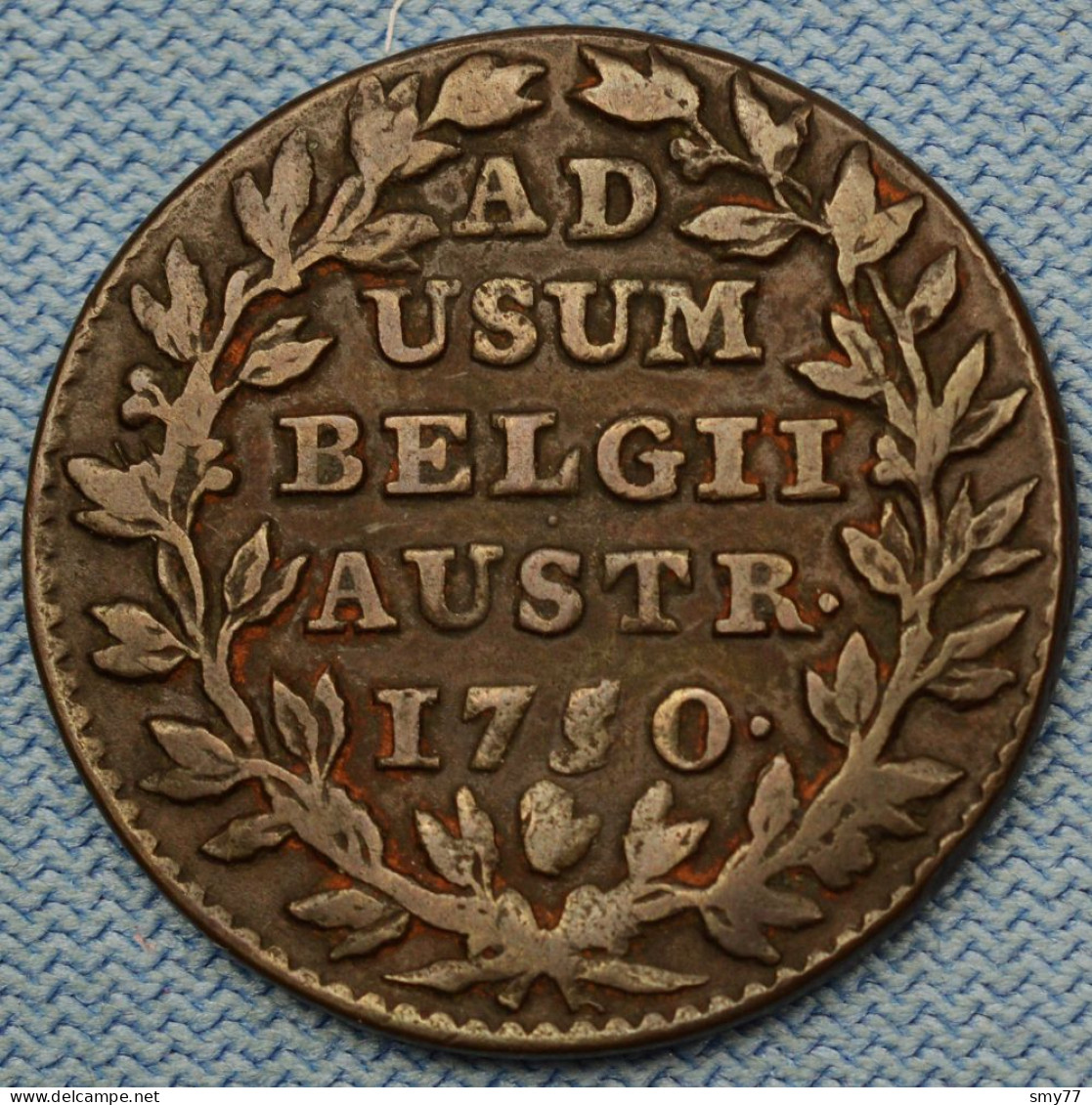 Pays-Bas Autrichiens / Belgique • Double Liard  1750 • Maria Theresia • Oord / Austrian Netherlands / Belgium • [24-526] - 1714-1794 Austrian Netherlands