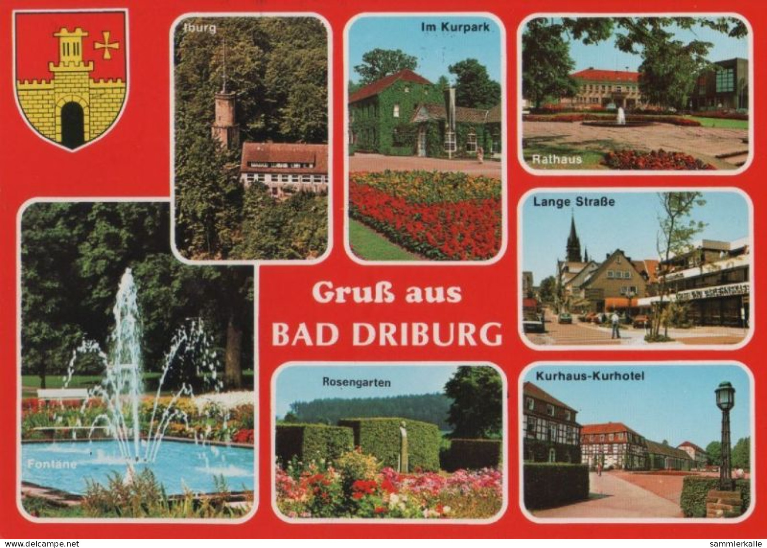 90898 - Bad Driburg - U.a. Rathaus - 1996 - Bad Driburg