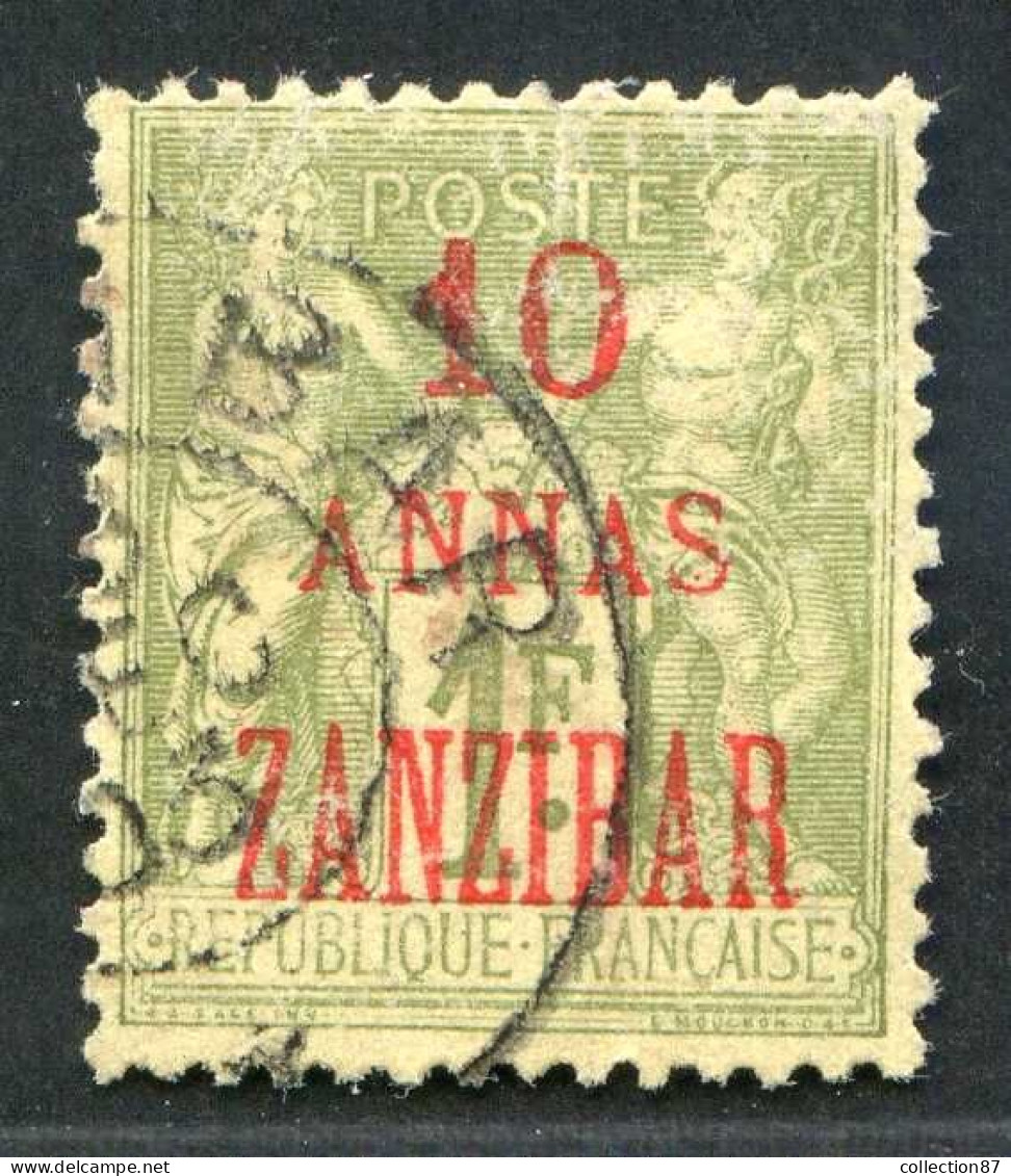 REF 080 > ZANZIBAR < N° 29 Ø < Oblitéré Dos Visible < Ø Used > - Usados