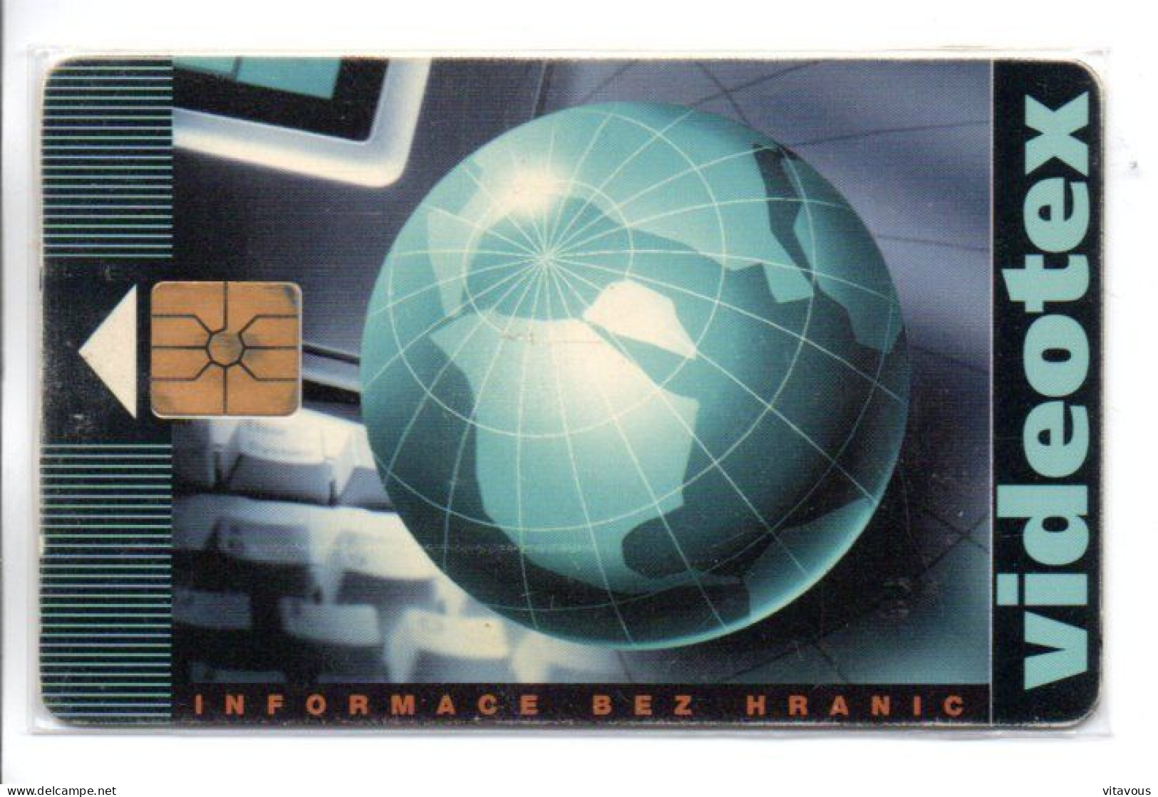 Galaxie Mappemonde Terre Télécarte Tchéque Tchéquie Phonecard Telefonkarte (K 119) - Tsjechië