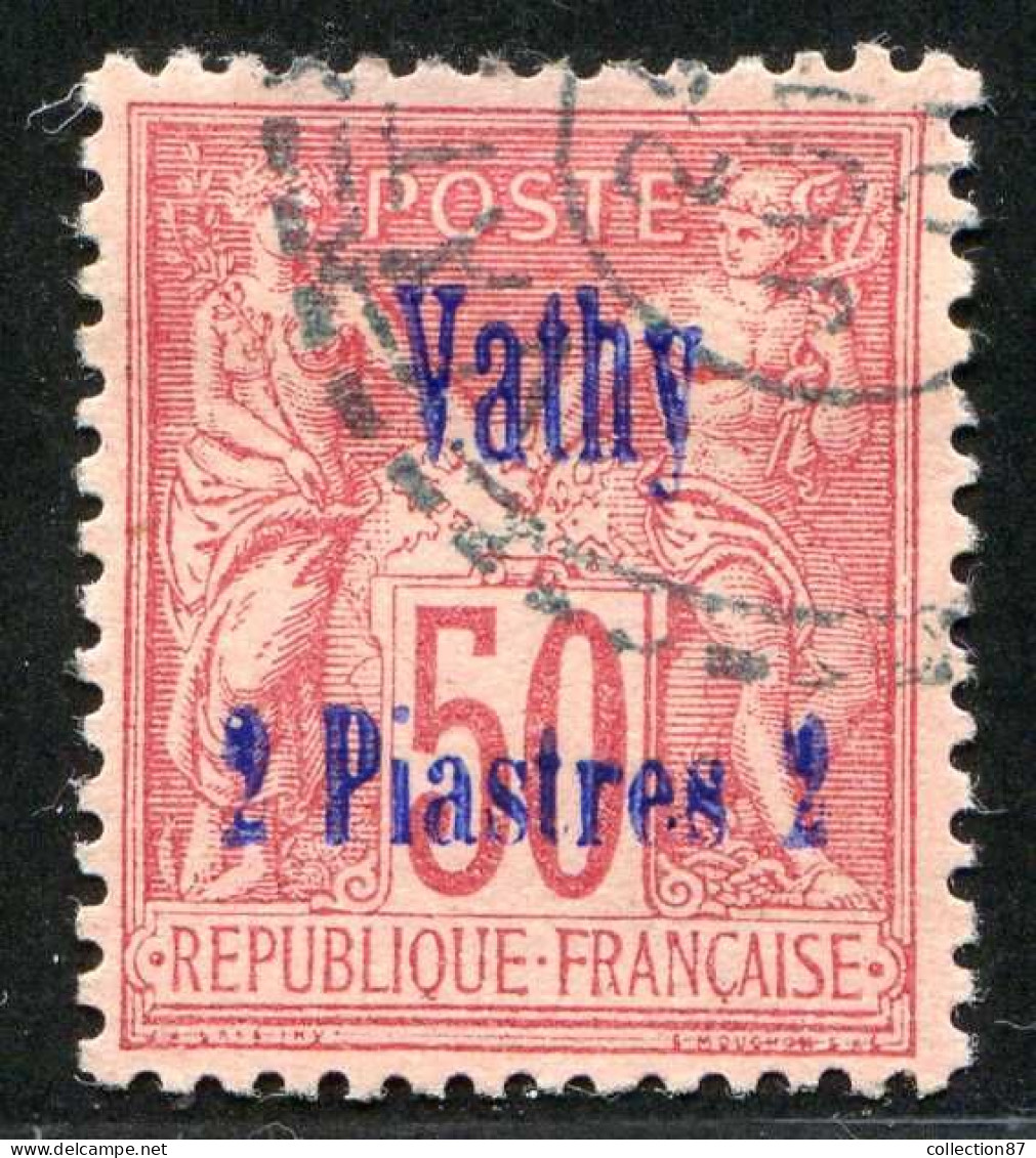 REF 080 > VATHY < N° 8 Ø Bien Centré < Oblitéré Dos Visible < Ø Used > - Usados