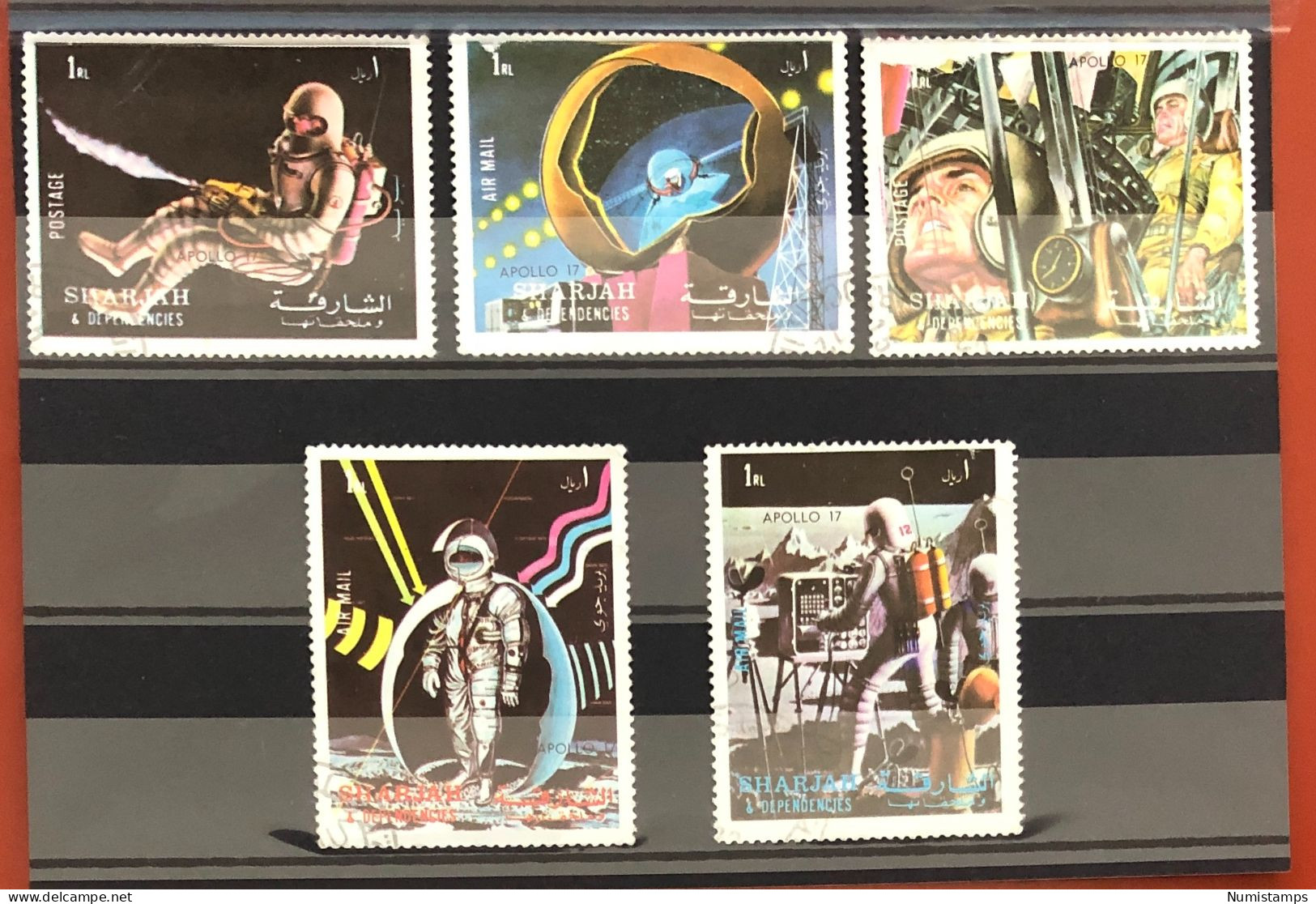 Sharjah - Viaggi Nello Spazio (Serie Completa) 1972 - Collezioni