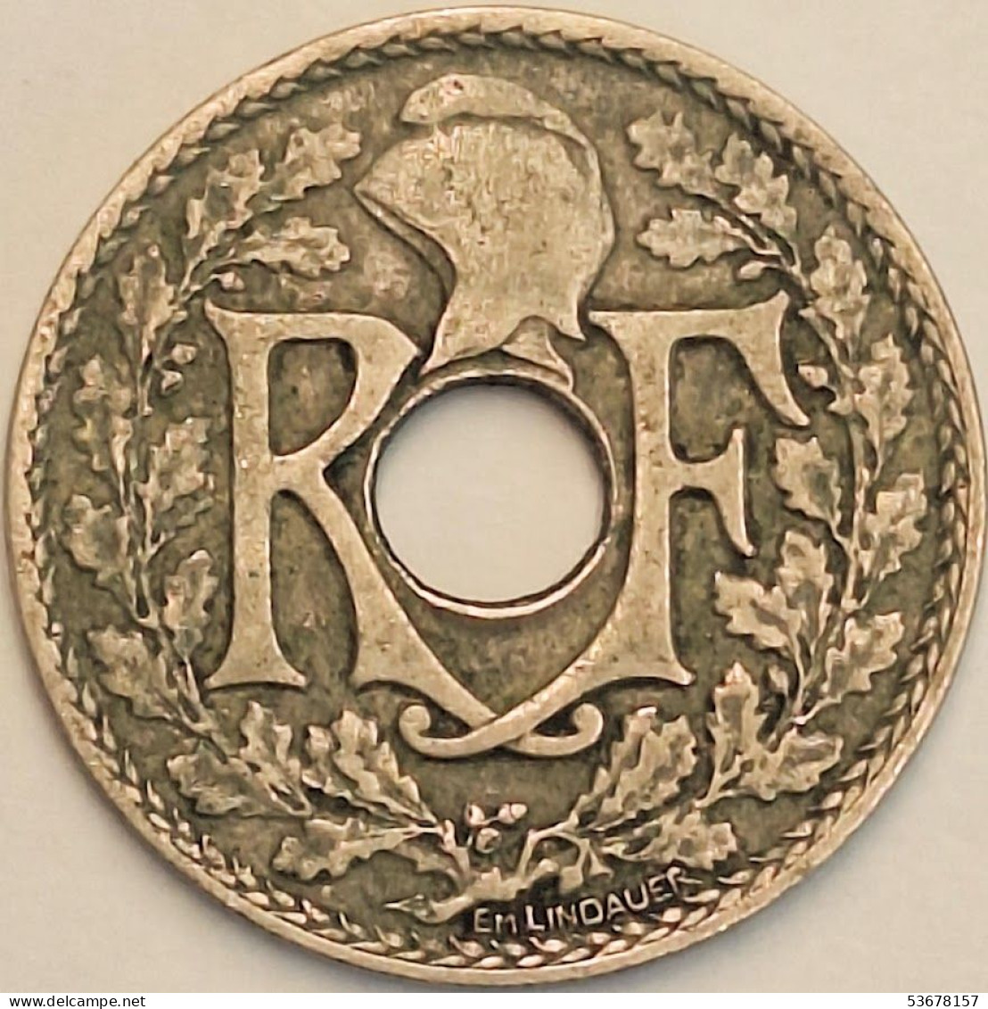 France - 25 Centimes 1923, KM# 867a (#4017) - 25 Centimes