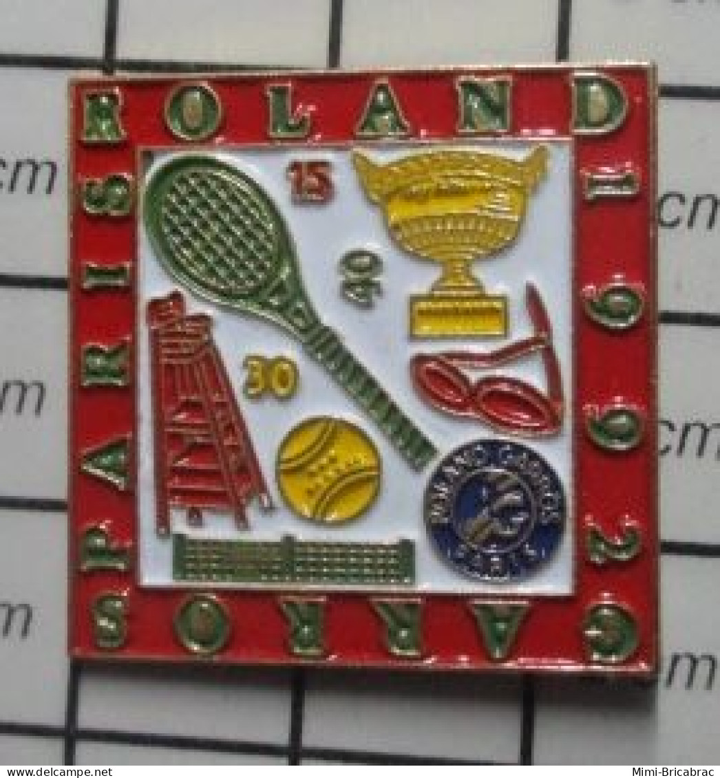 511D Pin's Pins / Beau Et Rare / SPORTS / TENNIS  ROLAND-GARROS PARIS 1992 - Tenis