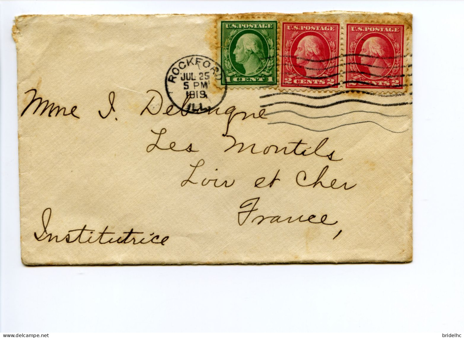 1 Cent Et 2 Cents US Portage - Lettres & Documents