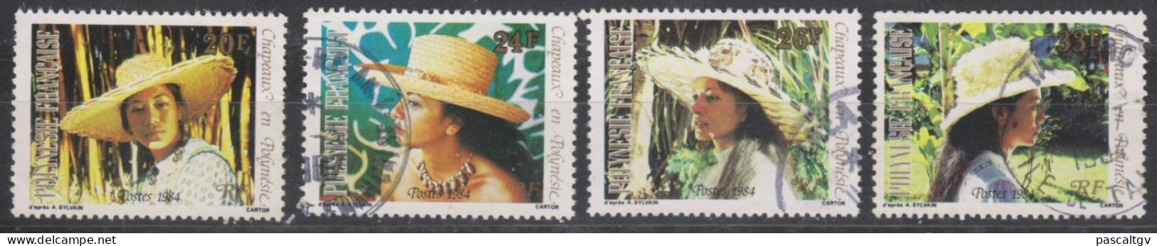 Polynésie Française - 1984 - Série N° 212 à 215 Oblitérés - Usati