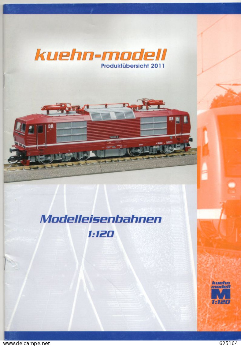 Catalogue KUHEN-MODELL 2011 Produktübersicht Spur TT Modelleisenbahnen 1:120 - Tedesco