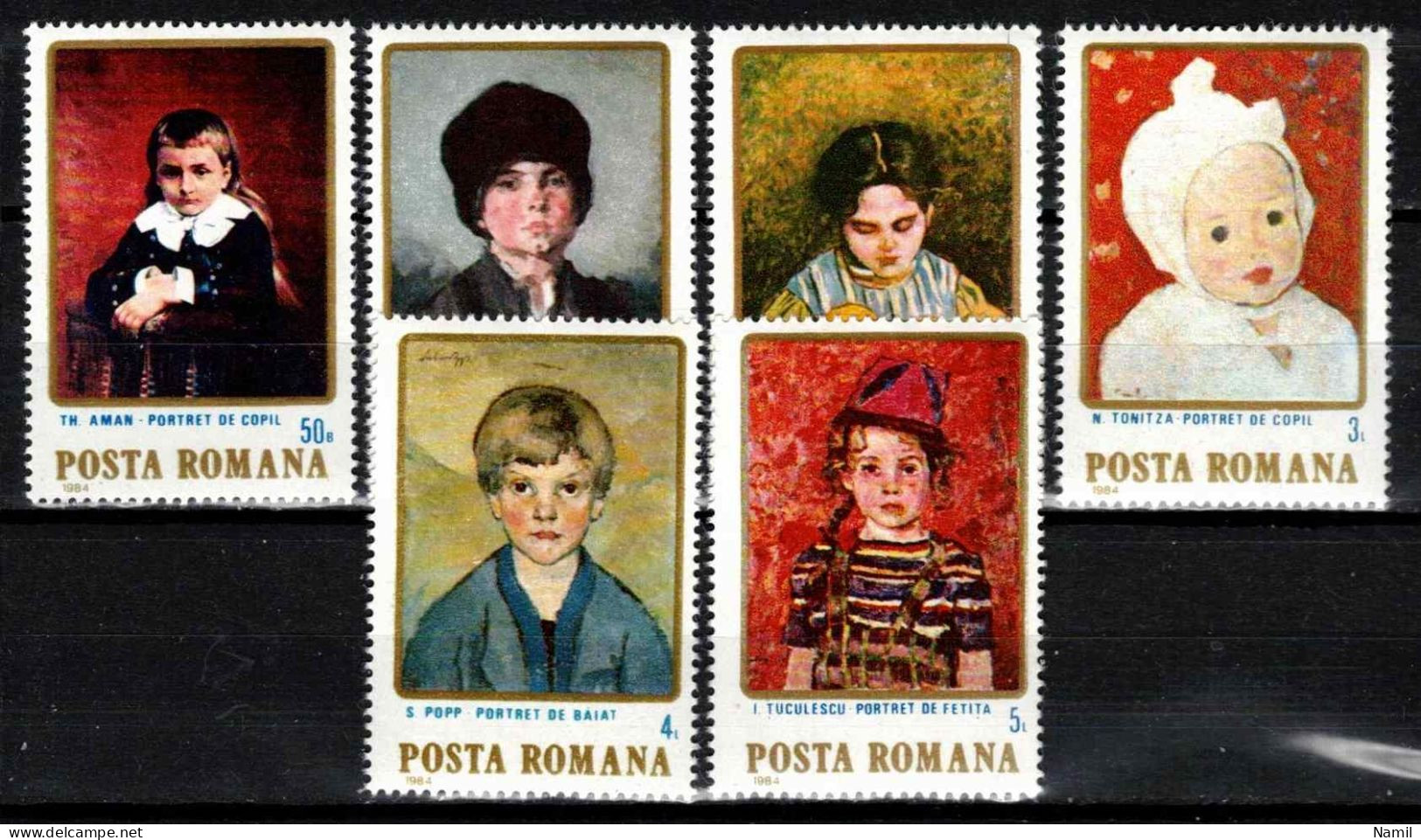 ** Roumanie 1984 Mi 4096-4101 (Yv 3535-40), (MNH)** - Unused Stamps