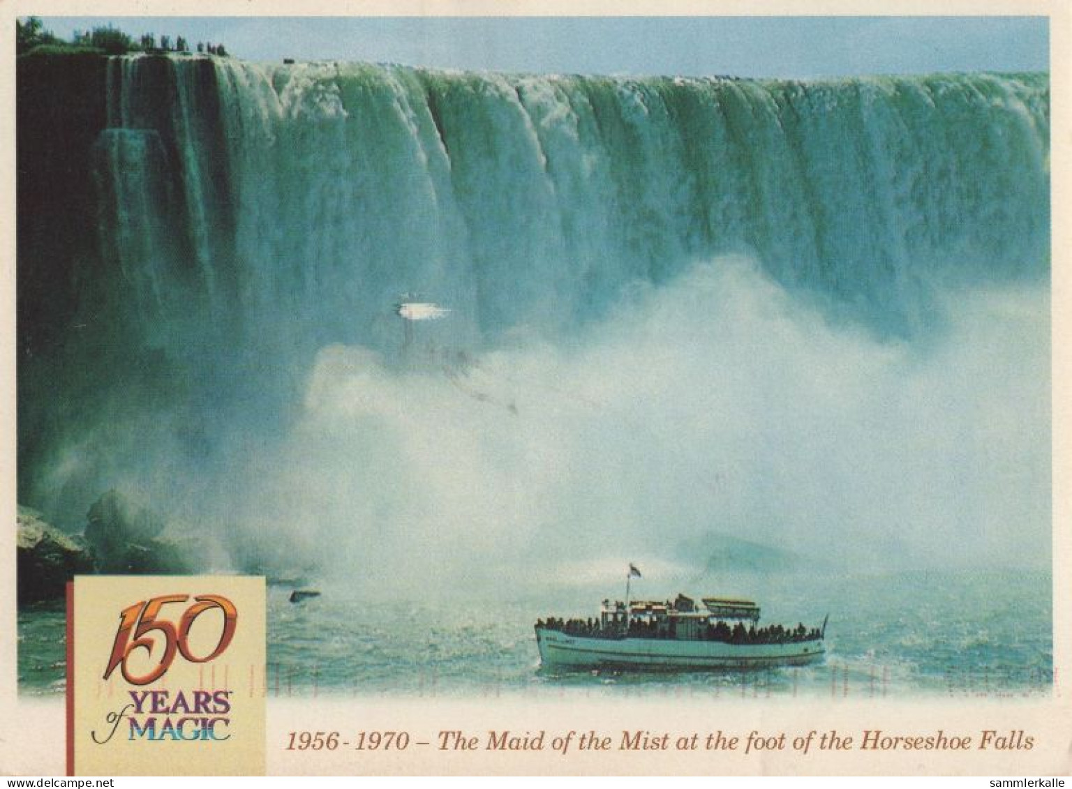 122114 - Horseshoe Falls - Kanada - Mit Schiff - Niagara Falls