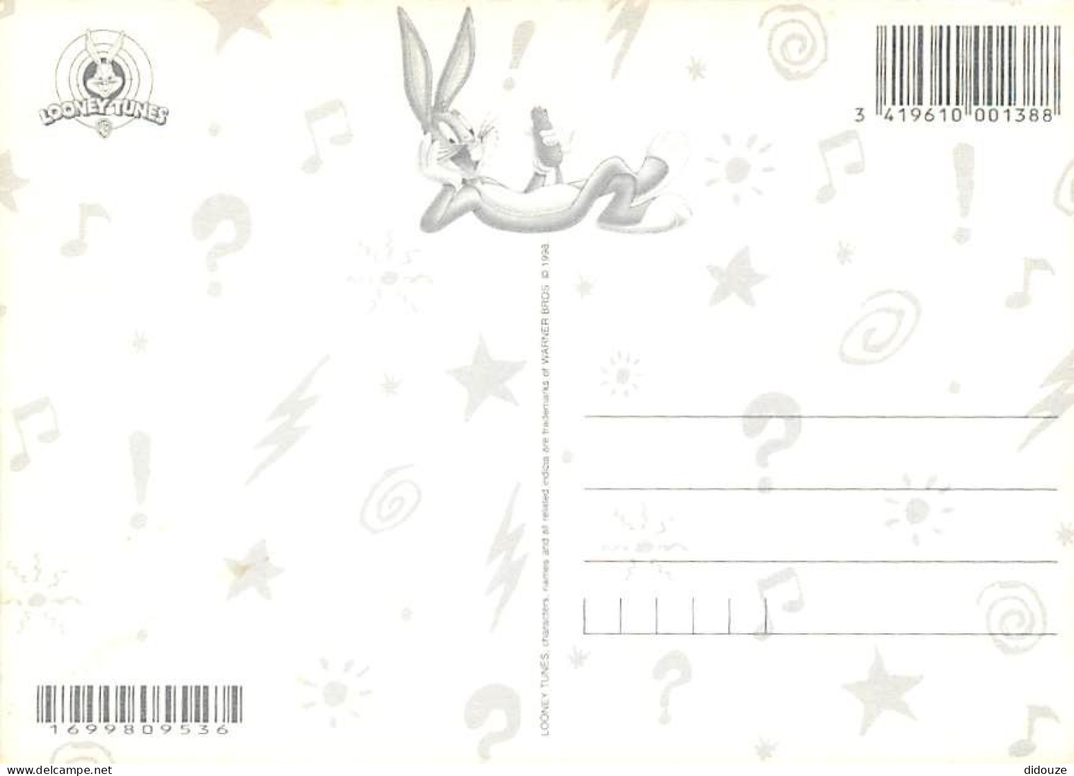 Bandes Dessinées - Looney Tunes - Titi Et Gros Minet - Illustration - Carte Neuve - CPM - Voir Scans Recto-Verso - Comics