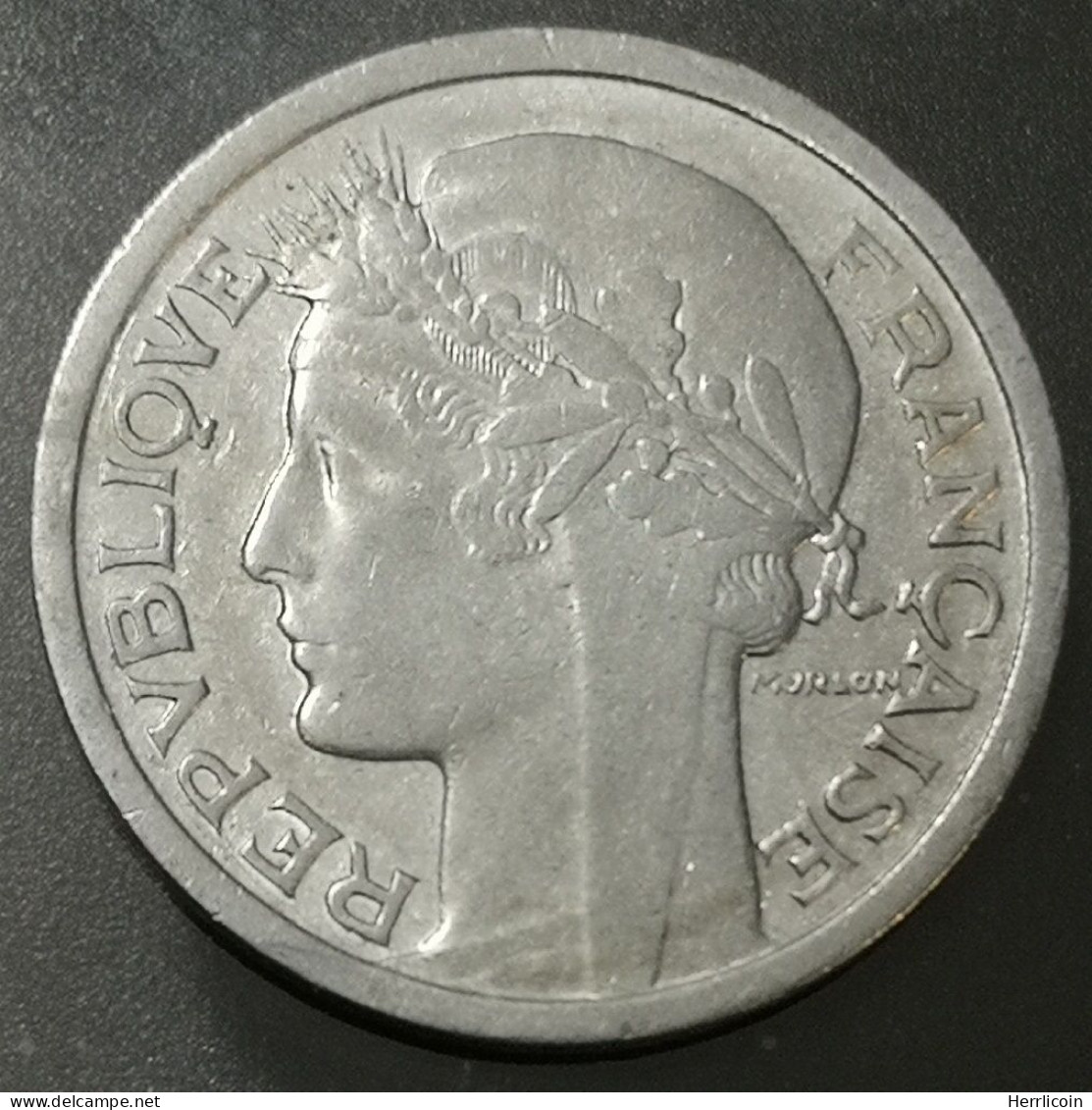 Monnaie France - 1948 - 1 Franc Morlon Aluminium, Légère (1,3g) - 1 Franc