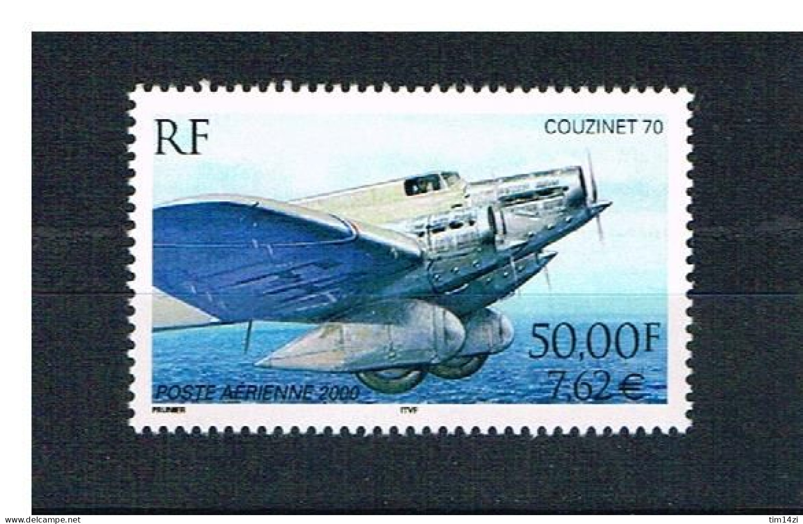 FRANCE - 2000 - N° 64 -  POSTE AERIENNE - NEUF** - COUZINET 70 - Y & T - COTE : 25,00 Euros - 1960-.... Mint/hinged