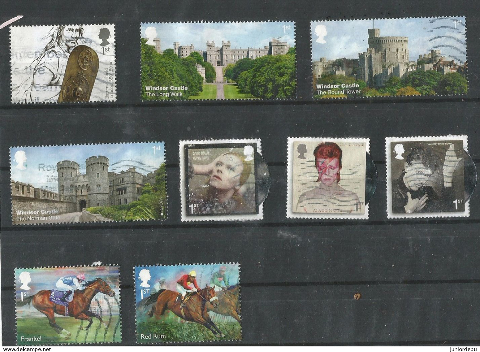 Great Britain - 2017 - 9 Different Commemorative Stamps - USED. (condition As Per Scan ).( OL 24.12.17 ) - Gebruikt