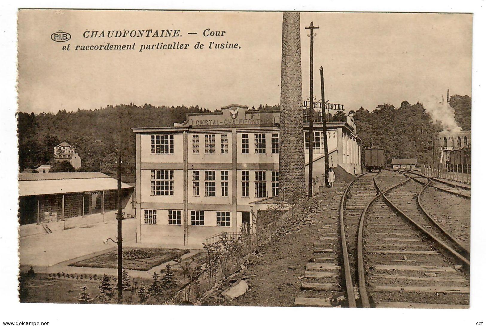 Chaudfontaine    Cour Et Raccordement Particulier De L'usine - Chaudfontaine