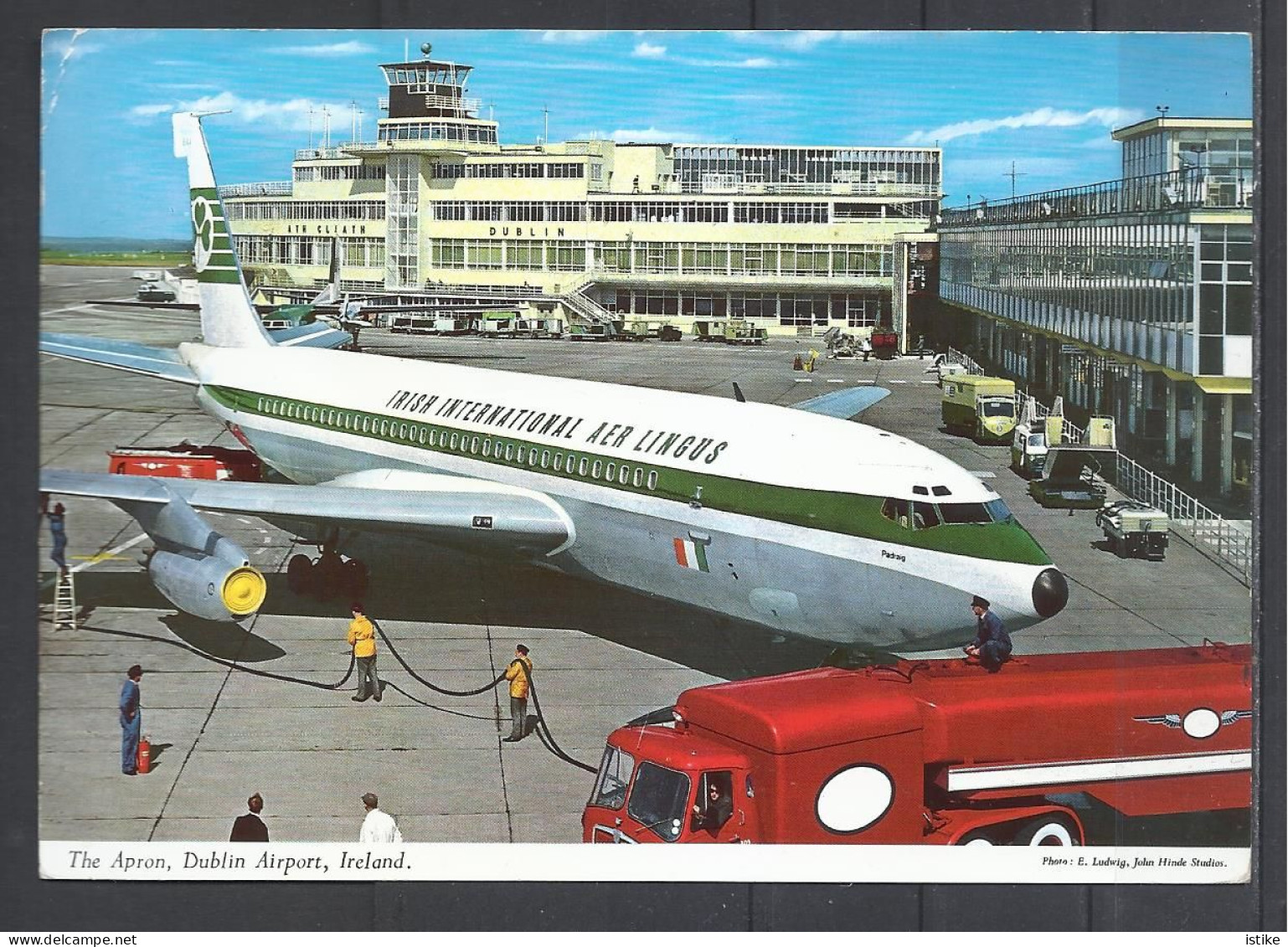 Ireland, .The Apron, Dublin  Airport, "Aer Lingus", 1968. - Dublin