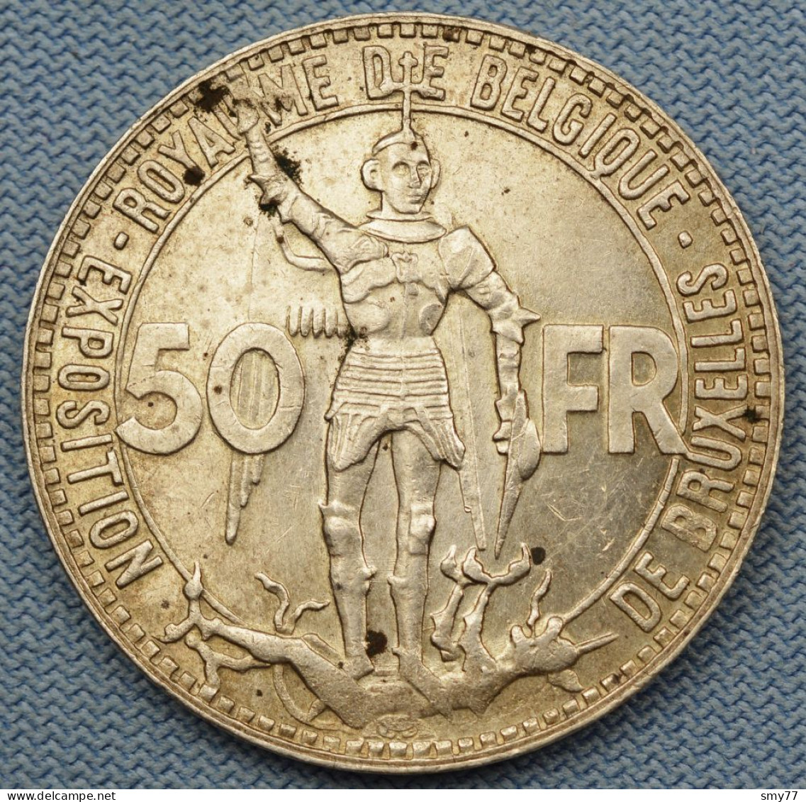 Belgique / Belgium • 50 Francs 1935  Fr • Pos. A • Léopold III • Exposition Universelle / • [24-532] - 50 Francs