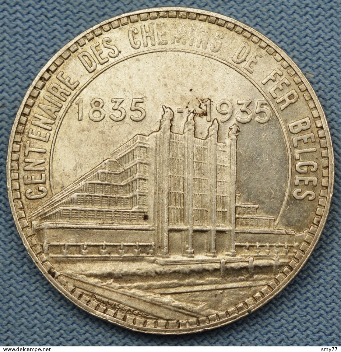 Belgique / Belgium • 50 Francs 1935  Fr • Pos. A • Léopold III • Exposition Universelle / • [24-532] - 50 Frank