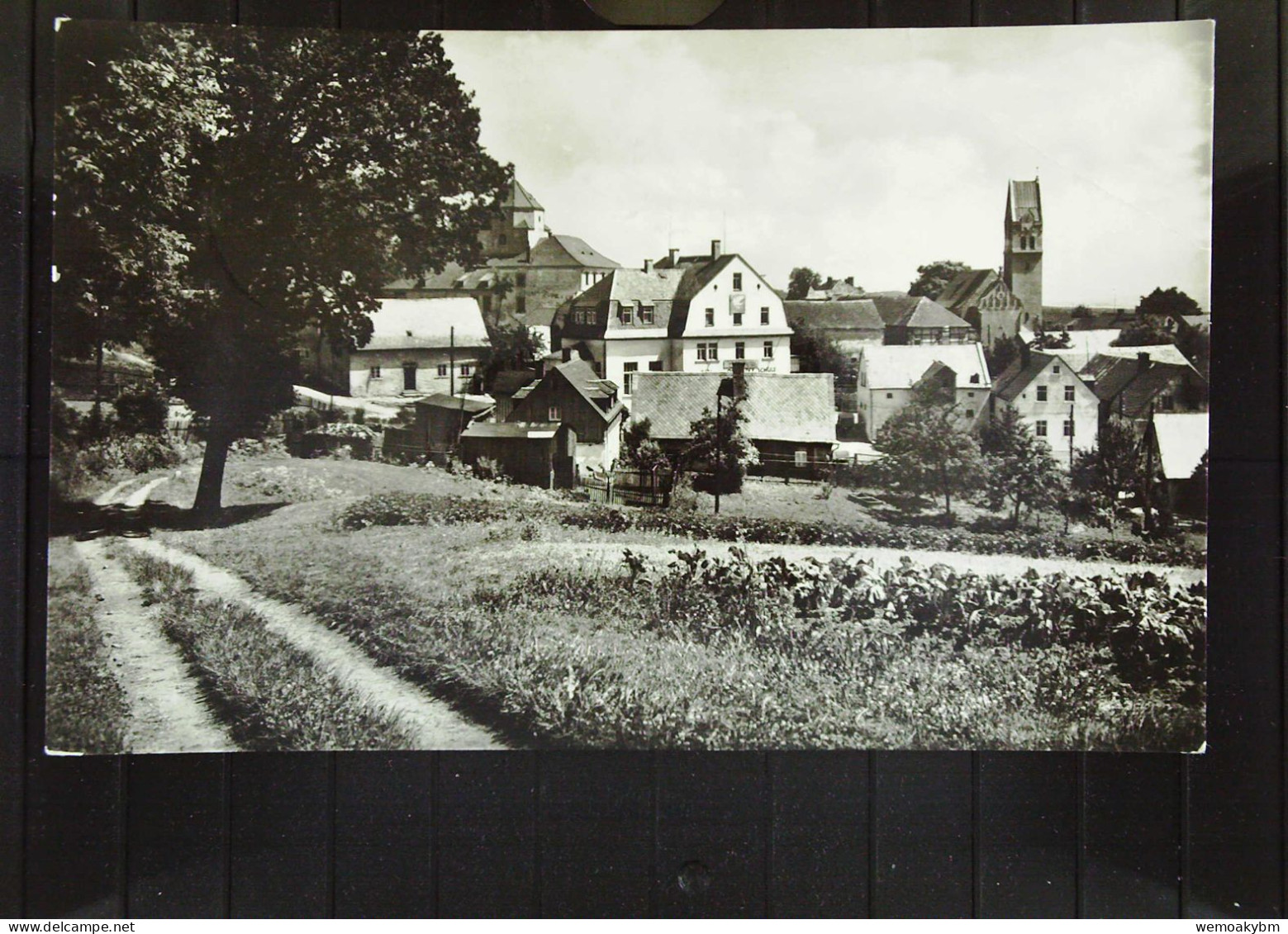 DDR: AK Von Schönberg Am Kapellenberg Bei Bad Brambach Vom 12.2.1962 Mit 10 Pf Wartburg Knr. 836 -re Oben Knick - Bad Brambach