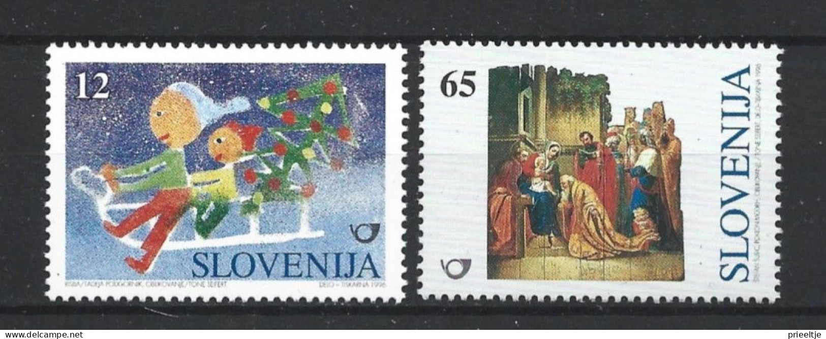 Slovenia 1996 Christmas Y.T. 162/163 ** - Slovenia