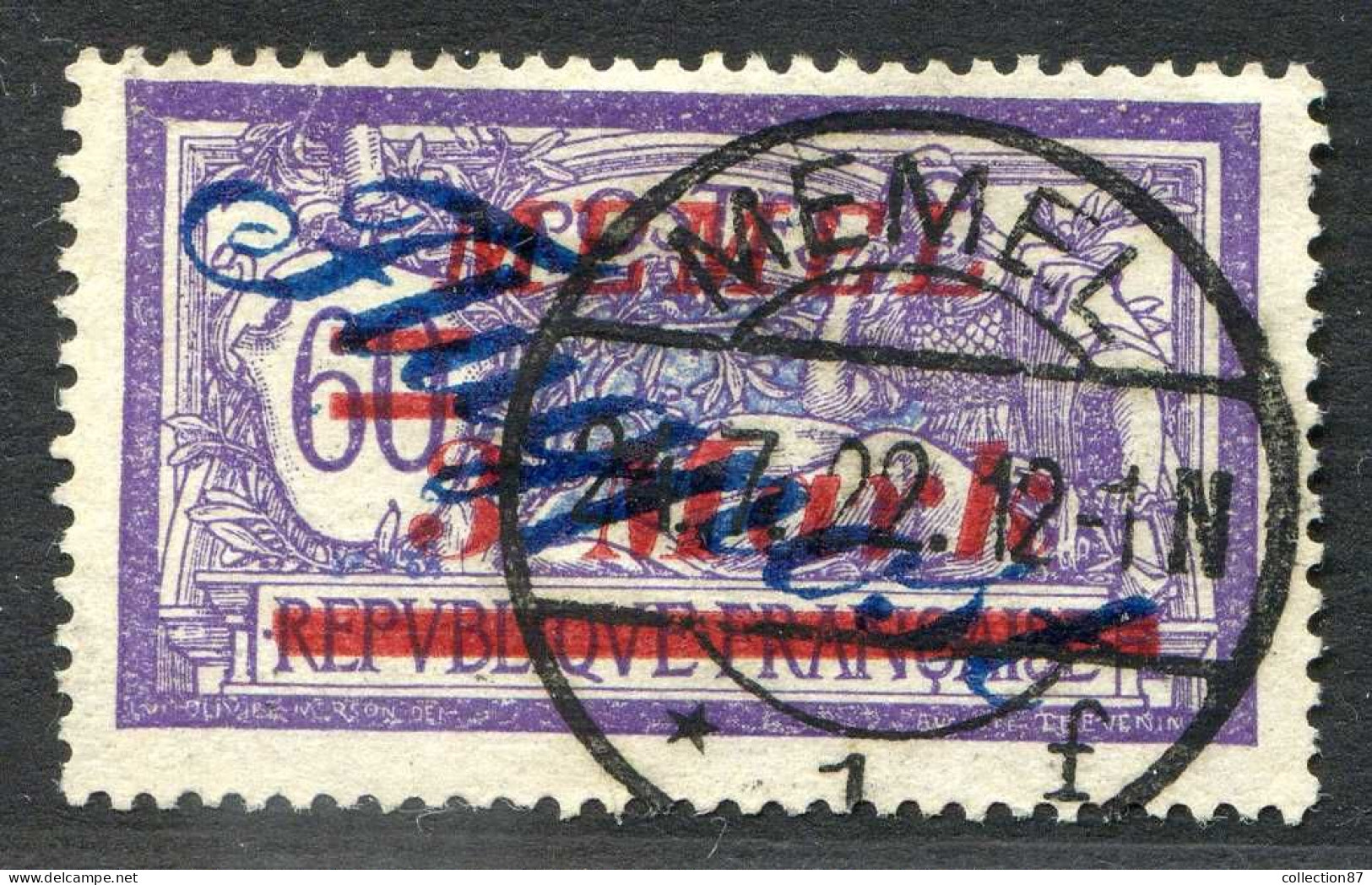 REF 088 > MEMEL FLUGPOST < PA N° 15 Ø Superbe Cachet < Oblitéré Dos Visible < Ø Used > Air Mail - Aéro - Oblitérés