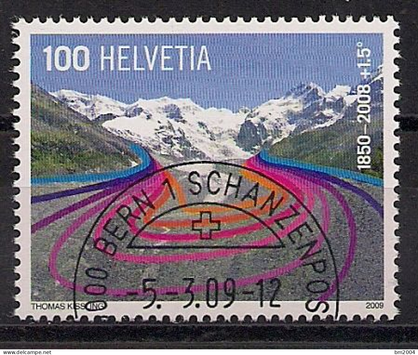 2009 Schweiz   Mi. 2097 FD-used  Internationale Kampagne Zum Schutz Der Polargebiete Und Gletscher. - Used Stamps