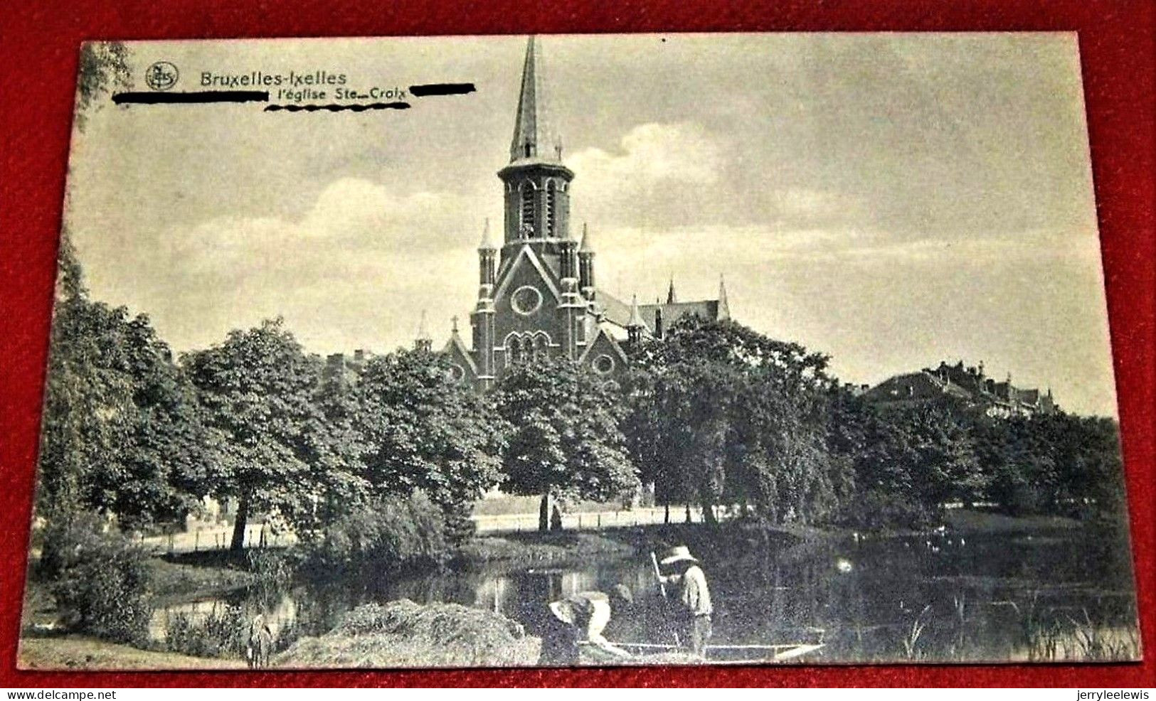 BRUXELLES -  IXELLES    -  L'Eglise  Ste Croix  - - Ixelles - Elsene