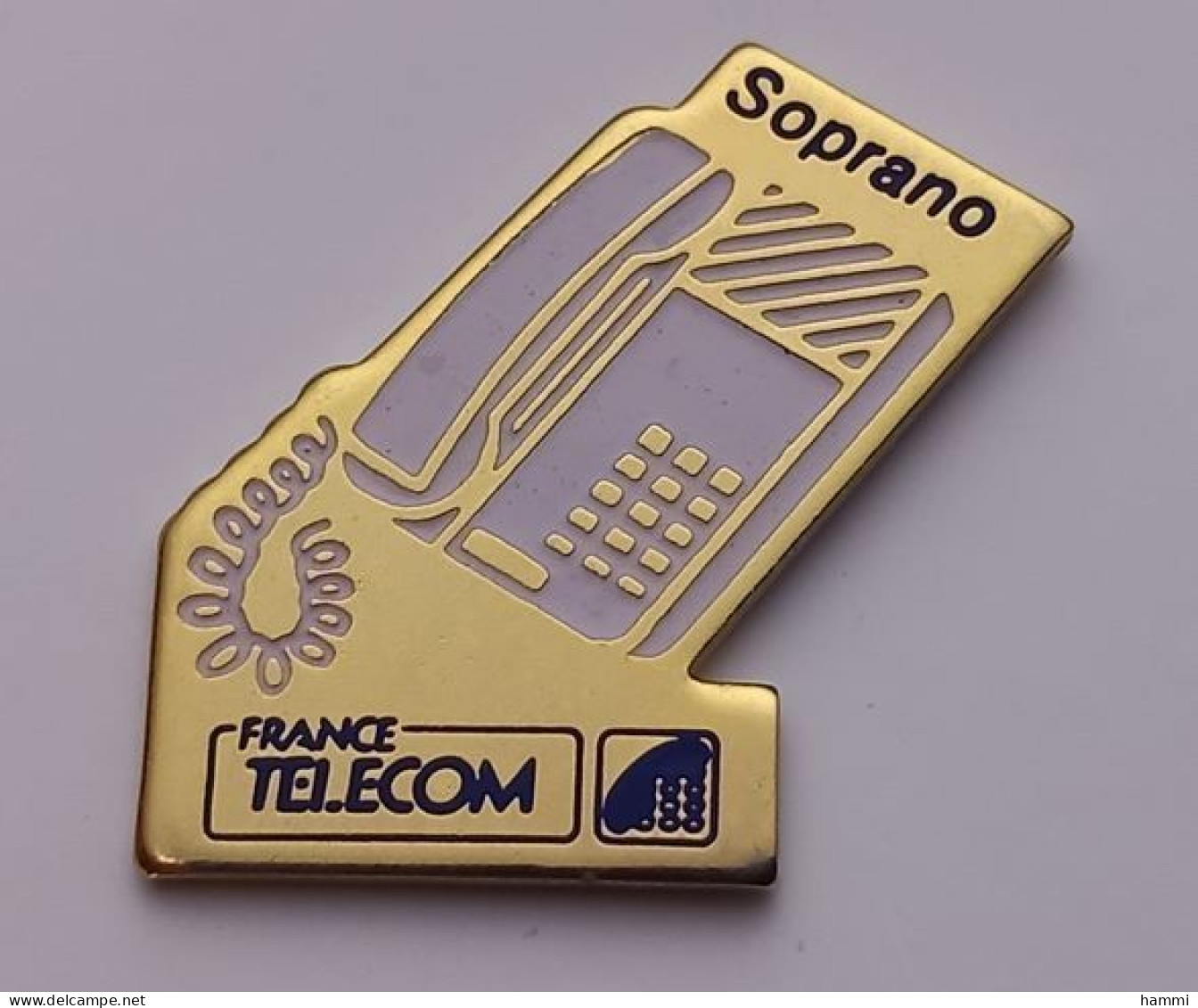 D11 Pin's La Poste FRANCE TELECOM SOPRANO  Achat Immédiat - France Telecom