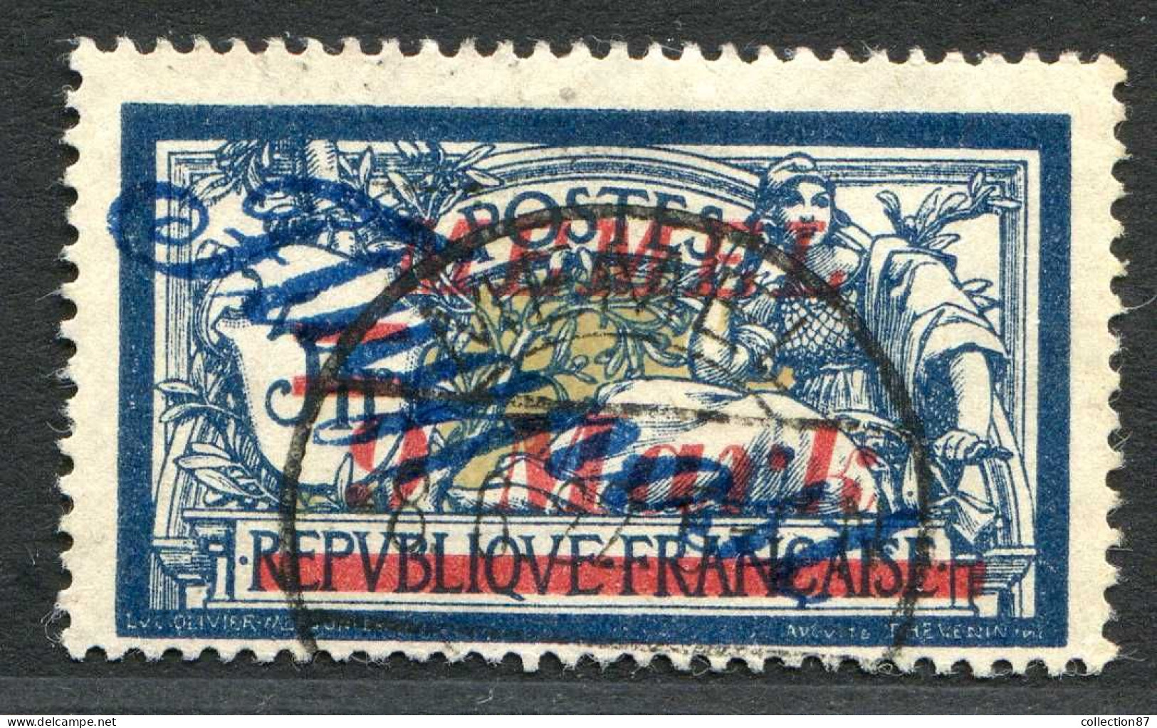 REF 088 > MEMEL FLUGPOST < PA N° 19 Ø < Oblitéré Dos Visible < Ø Used > Air Mail - Aéro - Used Stamps
