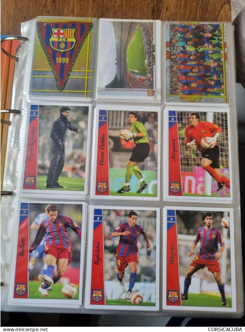 ALBUMS  FOOT  LIGA  ESPAGNOLE  2007  COMPLET  1ère Et  2ème Division // COMME  NEUF  // 1er  CHOIX  // 1491 Cartes - Trading Cards