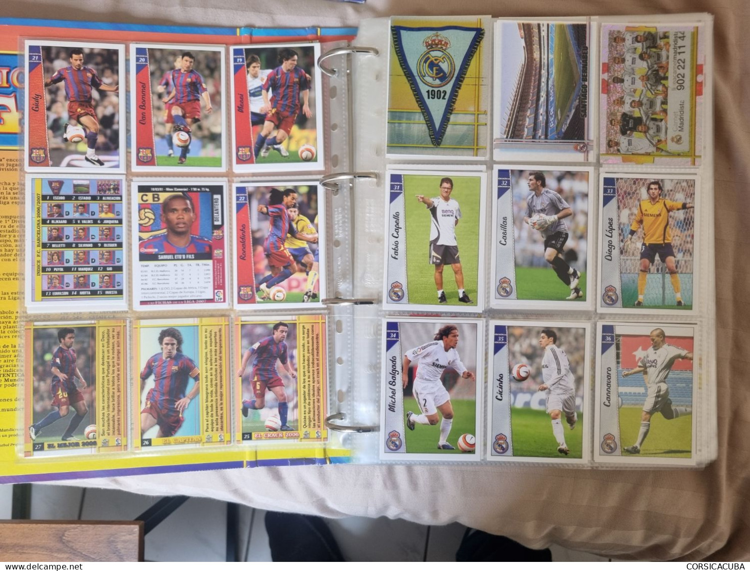 ALBUMS  FOOT  LIGA  ESPAGNOLE  2007  COMPLET  1ère Et  2ème Division // COMME  NEUF  // 1er  CHOIX  // 1491 Cartes - Trading Cards