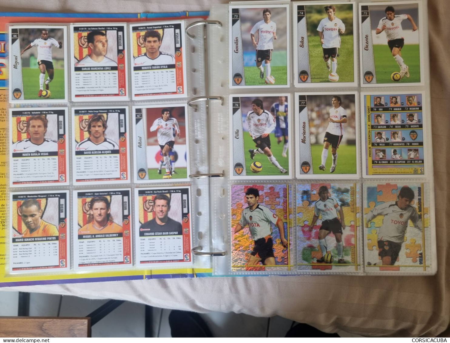 ALBUMS  FOOT  LIGA  ESPAGNOLE  2007  COMPLET  1ère et  2ème division // COMME  NEUF  // 1er  CHOIX  // 1491 cartes