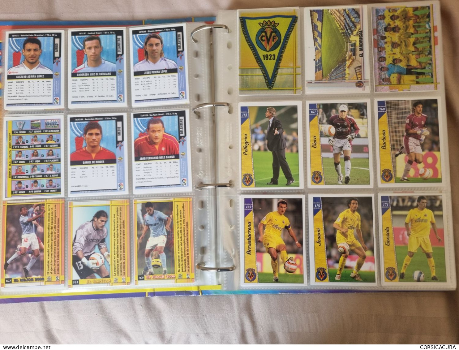 ALBUMS  FOOT  LIGA  ESPAGNOLE  2007  COMPLET  1ère et  2ème division // COMME  NEUF  // 1er  CHOIX  // 1491 cartes