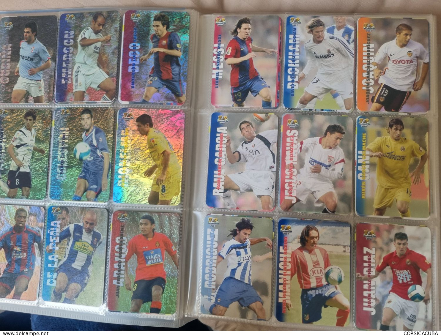 ALBUMS  FOOT  LIGA  ESPAGNOLE  2007  COMPLET  1ère et  2ème division // COMME  NEUF  // 1er  CHOIX  // 1491 cartes