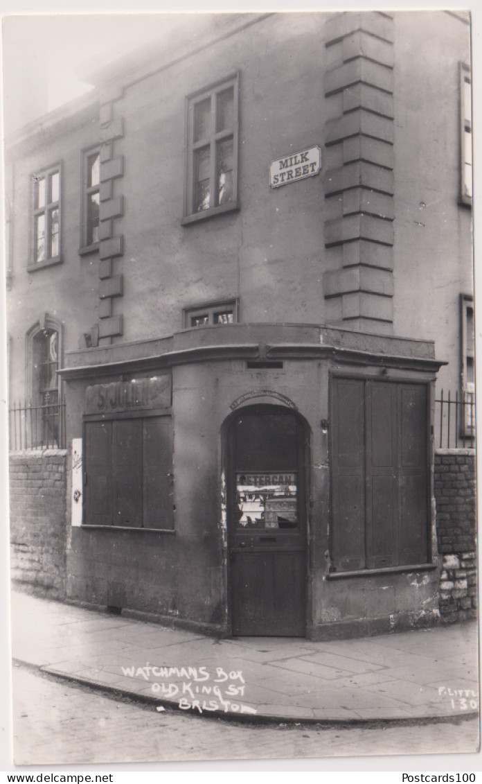 BRISTOL - The Watchmans Box - Corner Of Old King Street & Milk Street - Pub - Avon - Real Photo - Bristol