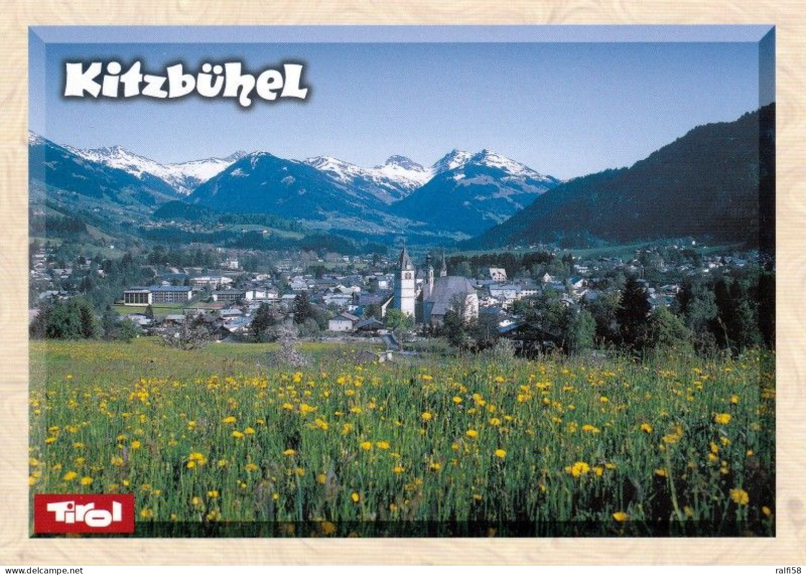 1 AK Österreich / Tirol * Kitzbühel Mit Blick Gegen Kitzbüheler Alpen * - Kitzbühel