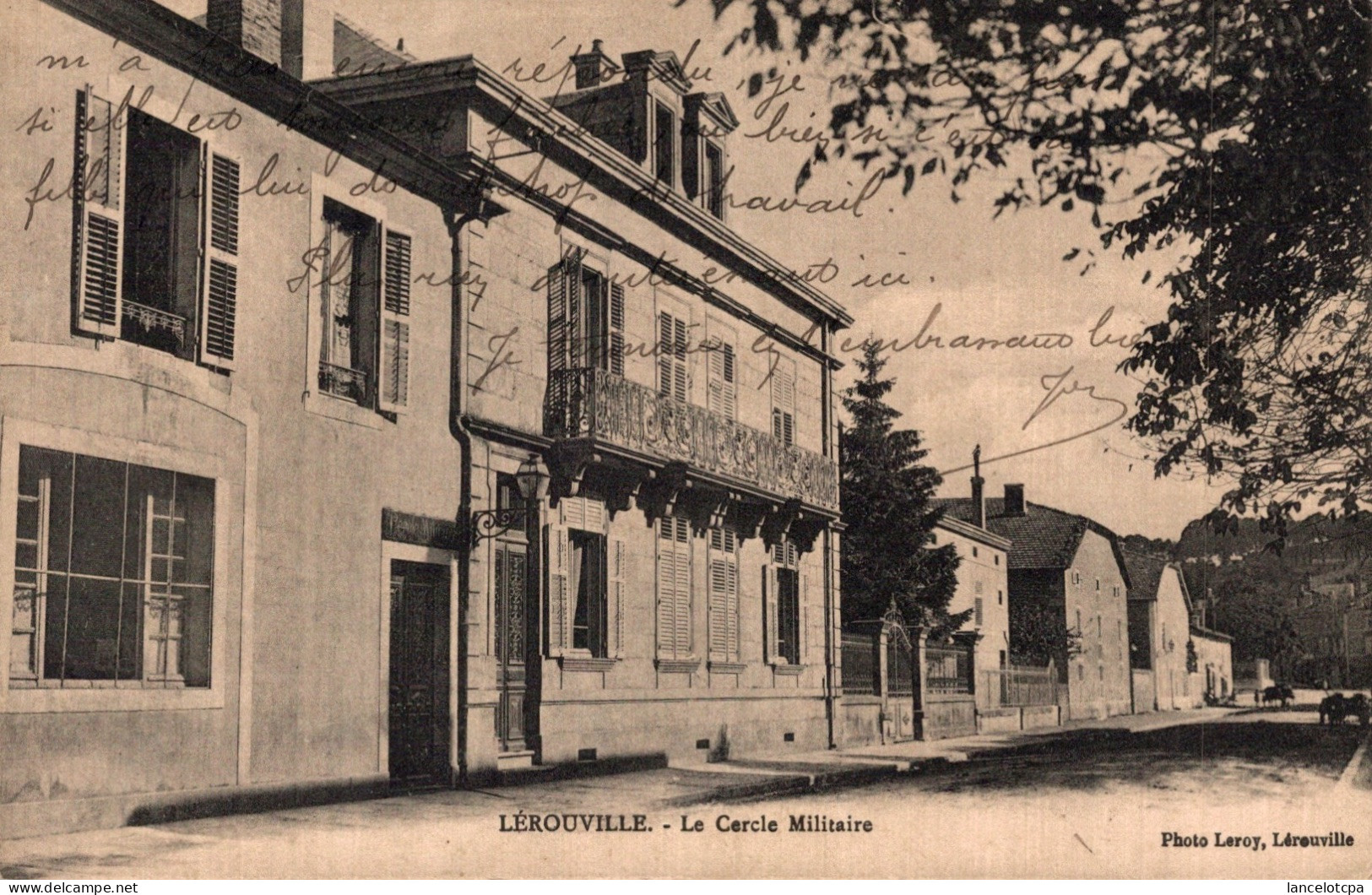 55 - LEROUVILLE / LE CERCLE MILITAIRE - Lerouville